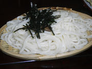 はちみつうどん 山一屋のもりうどん