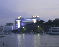 沼津港の夜景