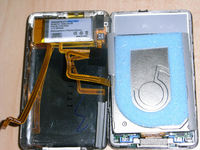 iPodのバッテリーを交換しました