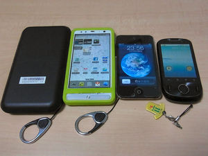 IS01,ISW11F,iPod touch,Pocket WiFi S