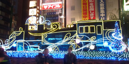 SL広場のイルミネーション