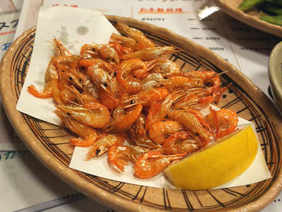 川海老の唐揚げ