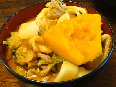 辛豚ほうとう お椀