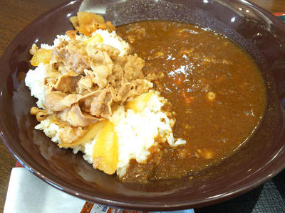 牛あいがけカレー