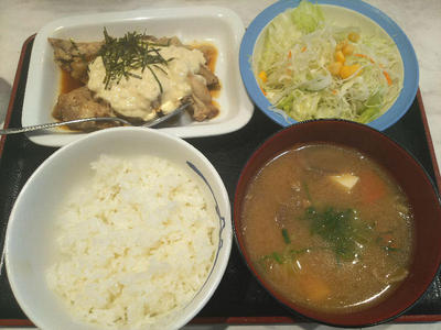 和風タルタルチキン定食