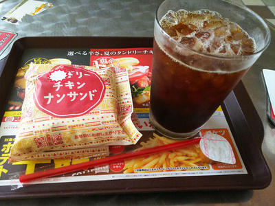 タンドリーチキンサンドセット