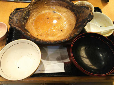 チキンかあさん煮定食完食