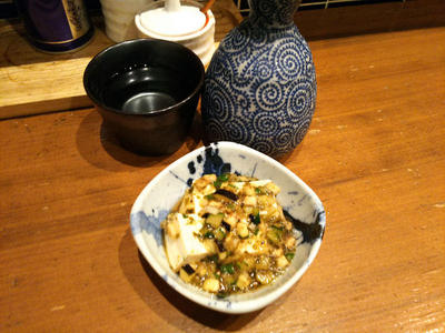 日本酒とお通し