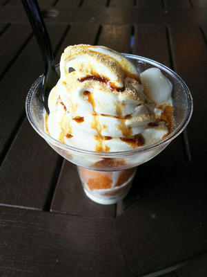 ミニ天ソフト 黒蜜きなこ