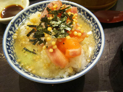 おひつごはん三杯目 だし茶漬け