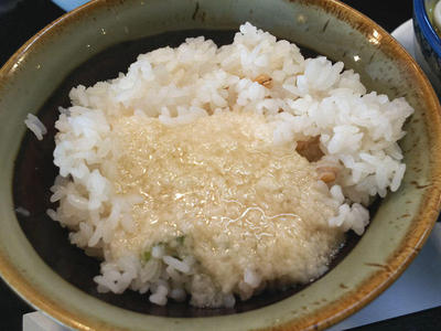 とろろご飯