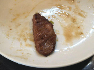 牛たん 最後の1枚