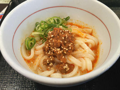 ミニ坦々うどん