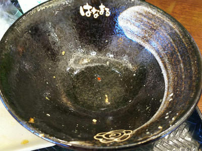 麻婆あんかけうどん 完食