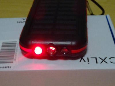 モバイルソーラーバッテリー SOSライト