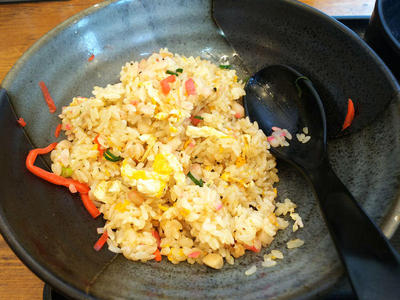 チャーハン 残り半分