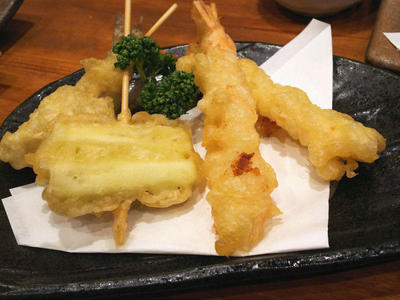 天ぷら串 4種