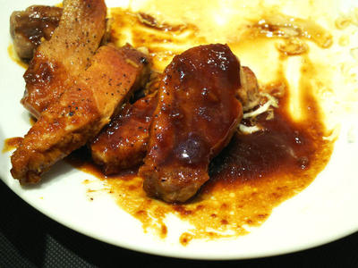 厚切り豚テキ お肉アップ