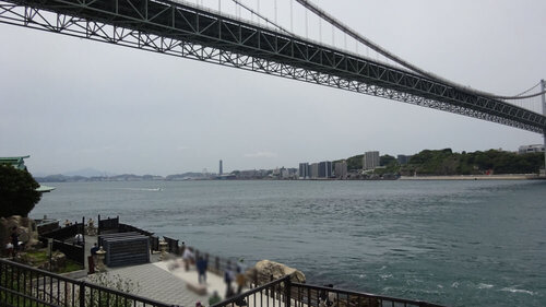 北九州側からの関門海峡