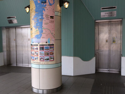 関門トンネル人道 入り口