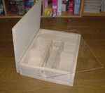 アクリル板を少しずらしてみた図