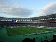 試合終了間際の味の素スタジアム