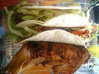 テキサスのタコスセット