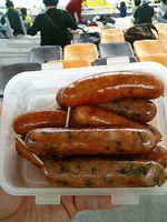 喜作のソーセージ盛り