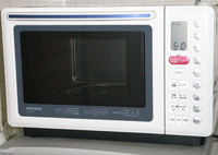 おニューの電子レンジ