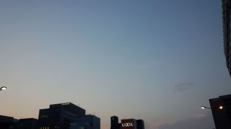 大阪の空