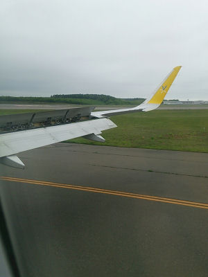 新千歳空港到着