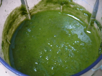 ジェノベーゼソース完成