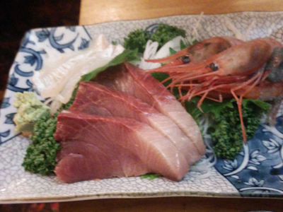 刺身盛り合わせ