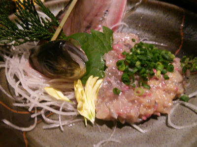 アジのなめろう