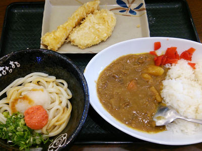 はなまるうどんのカレーセット