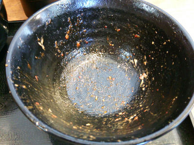 闇辛ウシジマ丼 完食