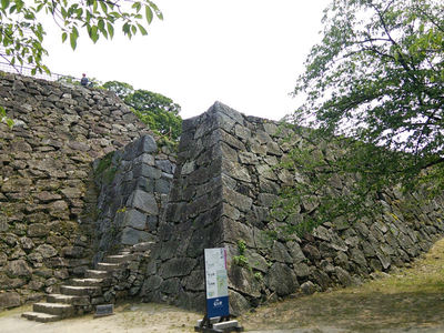 福岡城 鉄御門跡