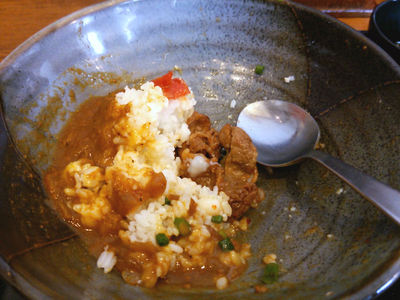 牛カルビ焼き肉カレー 残りわずか