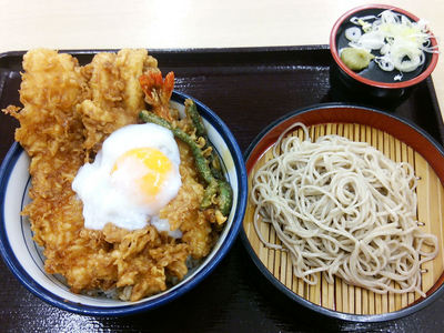 たれづけ大江戸天丼と小そば