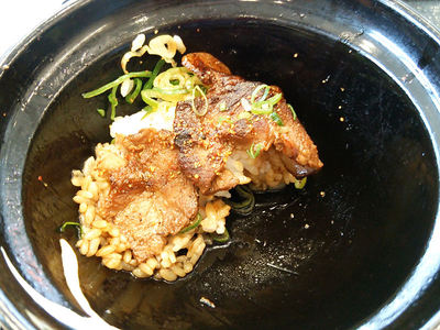 ロース豚丼 のこり少し