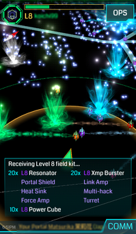 Ingress LEVEL8 アイテム