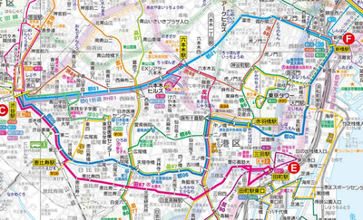 都バス 新橋 <--> 渋谷