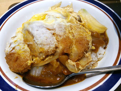 カレーカツ丼