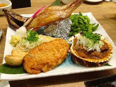 ろばた焼き盛り合わせ