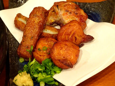 さつま揚げの3種盛り