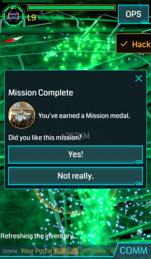 MISSION 完了