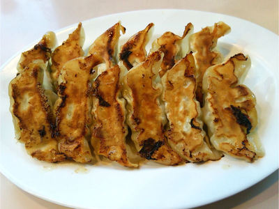 スタミナ餃子と紫蘇餃子