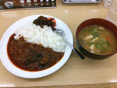麻婆カレーと豚汁