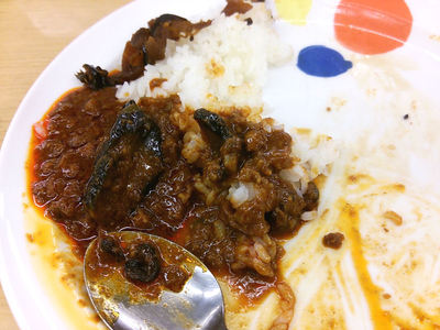 麻婆カレーあと少し