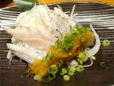 太刀魚のおろしポン酢